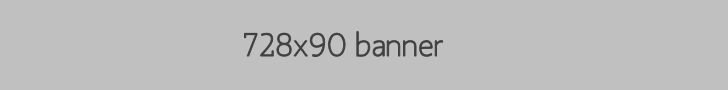 banner ad space available